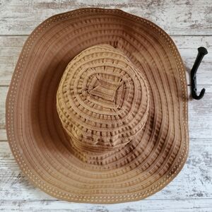 San Diego Hat Company Large Brim Ribbon Packable Hat 